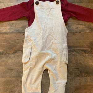 NWT! Top is Me&Henry, overalls are Milkbarn.